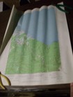 1964 ODANA 16 1/2 by 21 inch quad topo map Lake Superior WIS WISC — photo 2