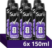 Sure Men FIFA World Cup 2026™ Deodorant Spray 150Ml 6 Pack 48H Men'S Care