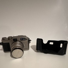 Contax G1 Silver Film Rangefinder Camera w/ Carl Zeiss Sonnar 90mm f/2.8
