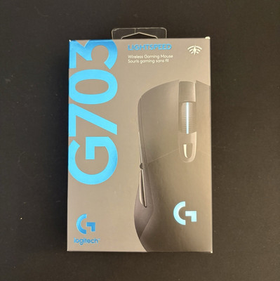 Logitech G703 LIGHTSPEED Wireless Optical RGB Gaming Mouse, Black