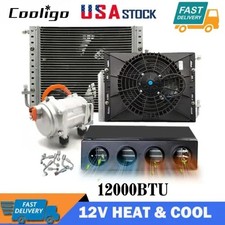 12v Underdash Heatcool Air Conditioner Universal Electric Ac Unit For Car Van 12v Underdash Heatcool Air Conditioner Universal Electric Ac Unit For Car Van