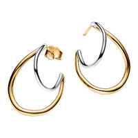 Pandora Essence Creolen Doppelt Organisch Bicolor 264657C00