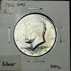 1966 KENNEDY Half Dollar 40% SILVER SMS UNCIRCULATED JFK 50c US Coin Free Ship!