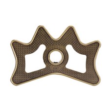 Pool Snooker Biliardo Tavolo Stecca Ponte Testa Ottone Crown Holder Rest