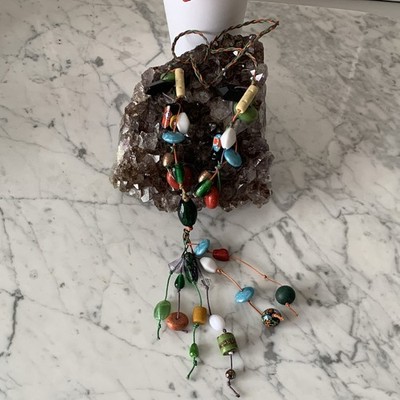 Murano Glass Women Necklace Beaded Style
