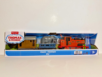 Thomas and Friends Motorized Classic Nia Elephant Car & Caboose Train 2025 New