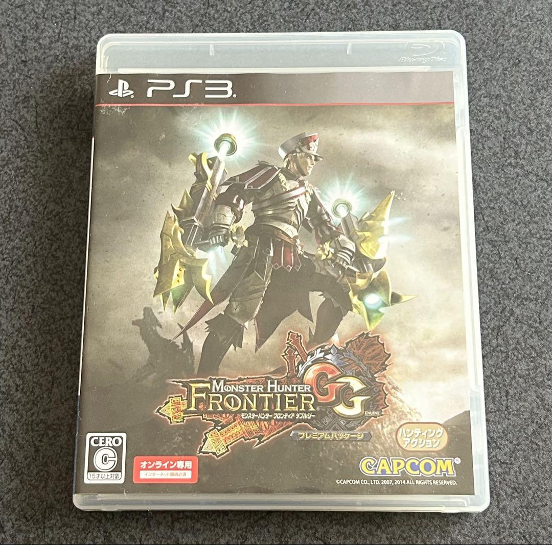 Monster Hunter Frontier GG Premium PS3 Capcom Sony 3 PlayStation