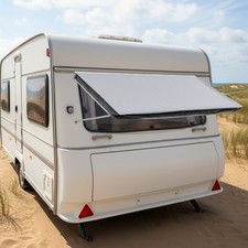 Fenster Markise Wohnmobil 180x75cm Sonnensegel Caravan Wohnwagen Sonnenschutz