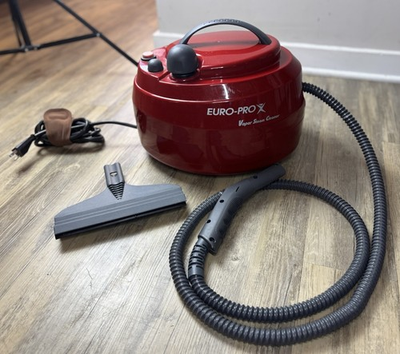 #ad EURO PRO EP93 Steamer Vapor Steam Cleaner TESTED WORKS GREAT 1 Attachment $59.99