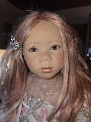 Annette Himstedt Gold Lilia 80 Cm Mit Zertifikat Atlanis Collektion