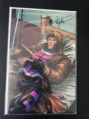 X-Men 97 #1 Gambit Virgin Variant By Tyler Kirkham Signed W/COA