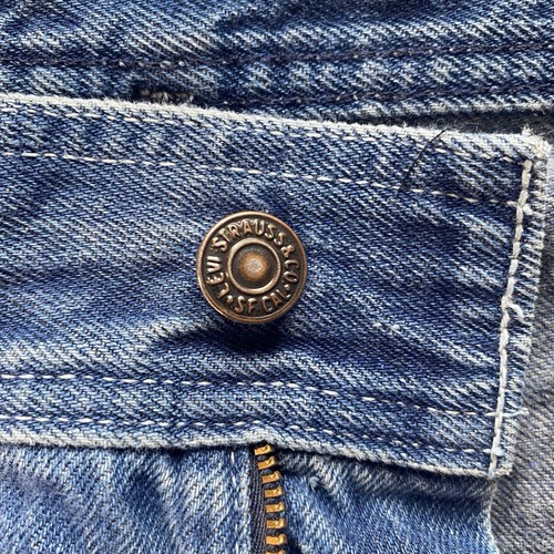 Vintage 70’s Levi’s Bell Bottom Denim Jeans. Boho. Hippie. Festival. Größe 25/32. - Bild 12 von 22