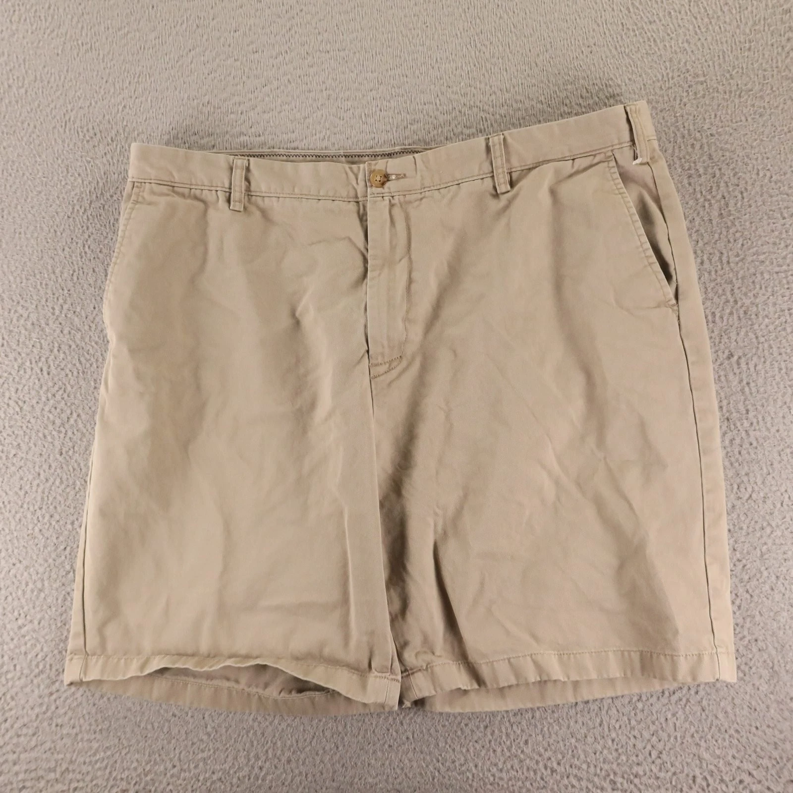 Nautica Shorts Mens 42 Beige 100% Cotton Chino Shorts Khaki