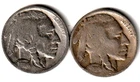 1934 P&D Buffalo Nickels 2 coins good