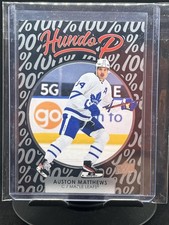2021-22 Upper Deck #HP-18 Auston Matthews Hundo P