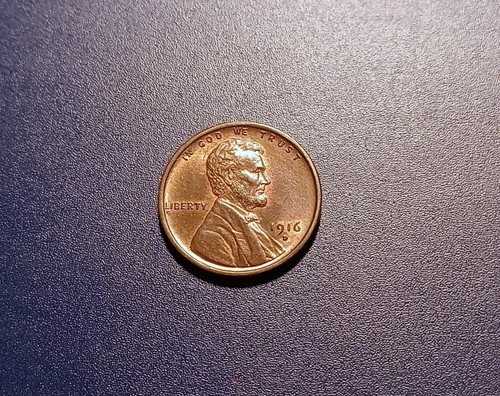 Choice Uncirculated RB 1916-D Lincoln Cent