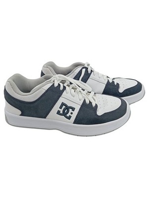 DC Shoes Herren Sneaker Low Top Größe 42 Blau Weiß Streetwear