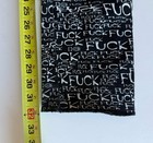 Vintage Lip Service Stretch Skinny Denim Jeans Black/White Graphic Print — photo 7