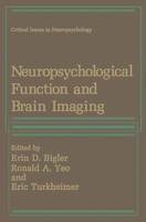 Erin D. Bigler (U. A.) | Neuropsychological Function And Brain Imaging | Buch