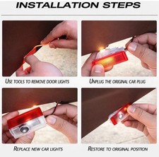 4x LEDs Door Courtesy logo Light Ghost Shadow Laser Projector For Mercedes Benz