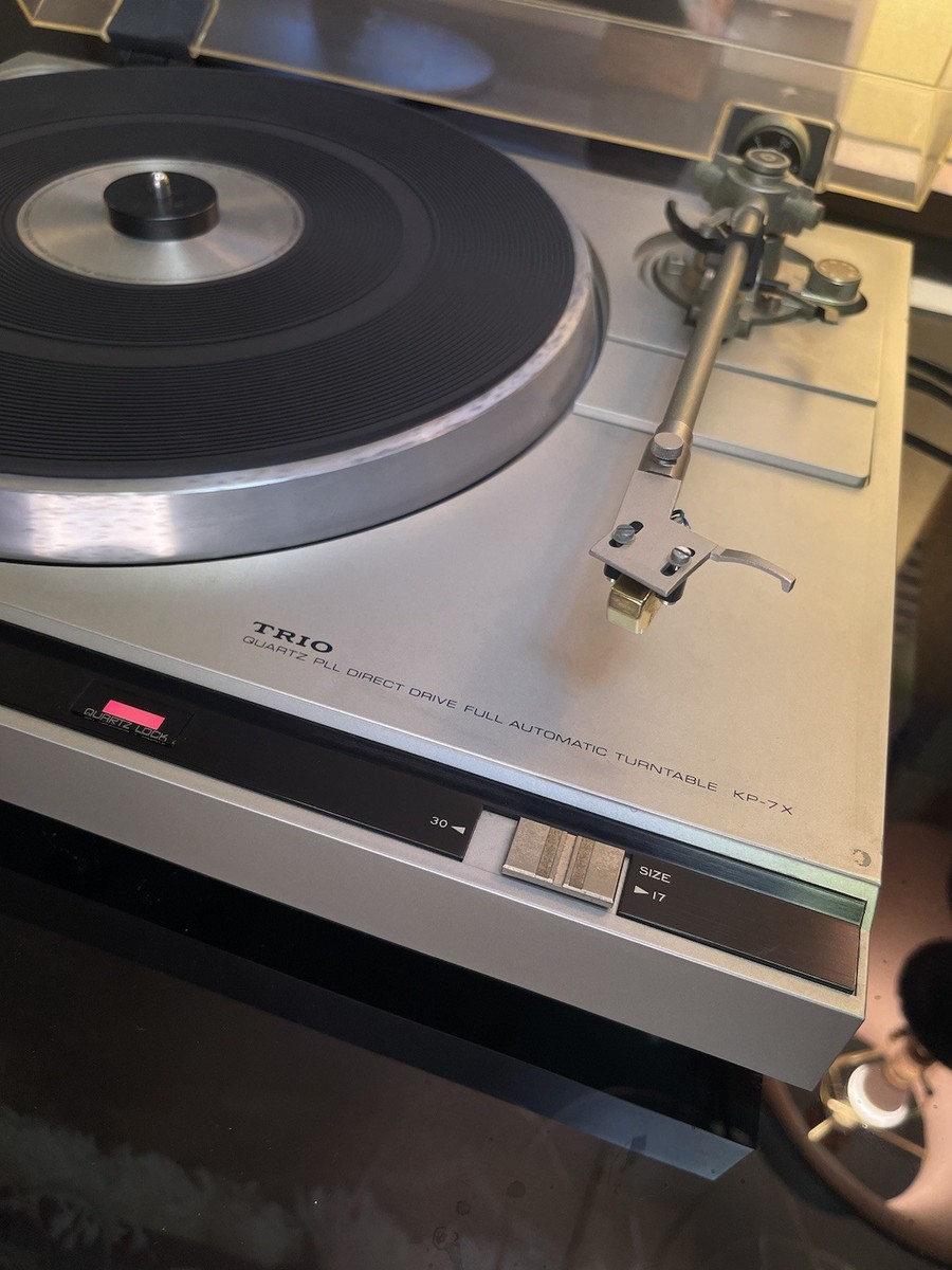 Trio (Kenwood) KP-7x Quartz Direct Drive Full Automatic Turntable