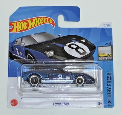 Hot Wheels Ford GT40  HTD34-N521 Factory Fresh 2/10  Kartonversand