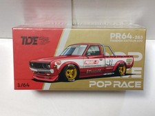 Pop Race 1/64 Pandem Datsun 620 Red