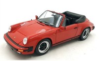 "Minichamps 1:18 Porsche 911 Carrera 3.2 Cabriolet (1983) \"Red/Rot\""