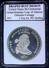 1971 United Monetary Corp. of America Sterling Silver Round/Medal - Draped Bust