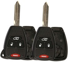 Just the Case Keyless Entry Remote Control Car Key Fob Shell Replacement Black