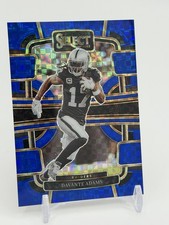 2023 Panini Select Football Davante Adams Raiders Concourse Blue Prizm /199 #59