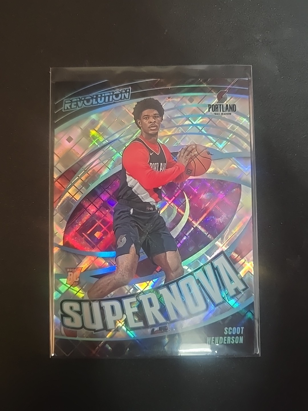 2023-24 Panini Revolution - Supernova Scoot Henderson #9 Cosmic /99 (RC)