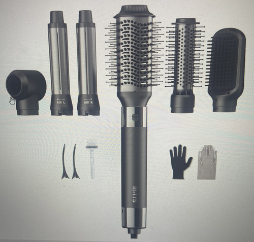 Ibays Hair Dryer Brush 6 in 1 Professional Hot Air Styler 110,000 RPM High-Speed - Picture 1 of 2