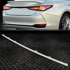 For 24-25 Lexus ES250 ES300h Rear Center Bumper Cover Finish Molding Trim Chrome
