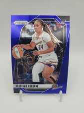 CHARISMA OSBORNE - 2024 Panini Prizm WNBA Blue Velocity Prizm #65 - Mercury - RC