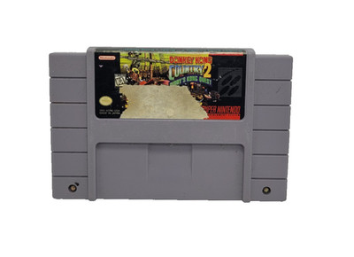 Donkey Kong Country 2 Diddy's Kong Quest SNES Video Game Cartridge Authentic NES