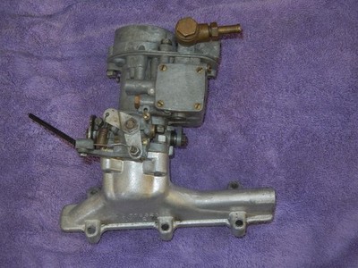 SAAB 2 Stroke 3 Cylinder SOLEX Carburetor With Intake Manifold  4K