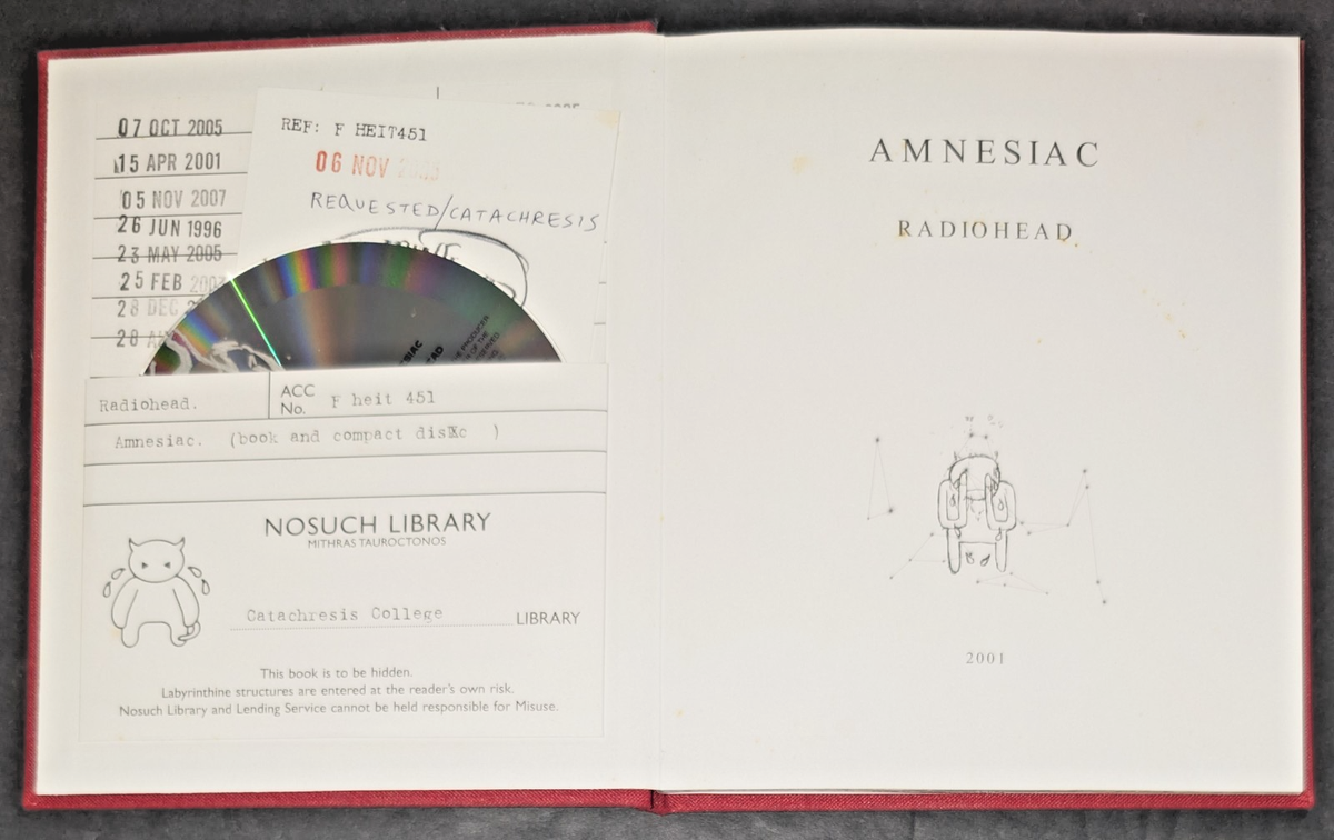 Amnesiac [Limited Edition] [Limited] by Radiohead (CD, Jun-2001