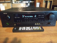 Tested  Working Denon AVR-687 75w Receiver 7.1 Surround Sound 6/16Ohms  REMOTE