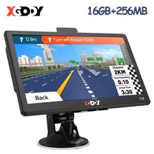 XGODY 7'' GPS Navigationsgerät Navi Navigation für Auto PKW LKW Fahrrad Wandern