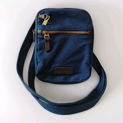 Travelon 5-Point Anti-Theft Small Slim Crossbody Bag Navy Travel Security Purse