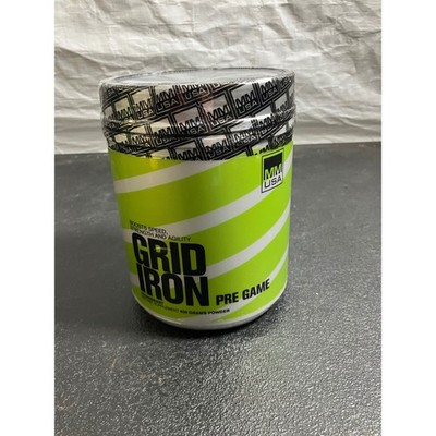 MMUSA Grid Iron Pre Game Strawberry Pre-Workout Powder 800g Exp 08/2026