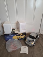 Sharper Image Beetle Silver CD Player Radio CD Player Not Working