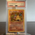 1999 POKEMON BASE SET UNLIMITED #4 CHARIZARD-HOLO PSA 8.5