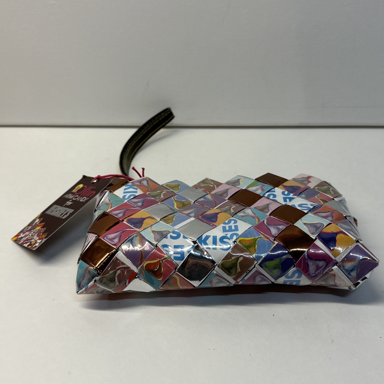 Ollin Hershey Kisses Arm Candy Recycled Wrapper Purse Handbag Wallet