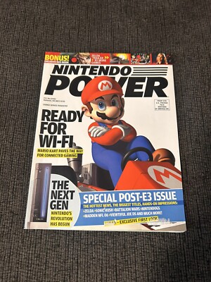 Nintendo Power Volume 194 Mario Kart with CD No Poster