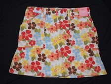 Gymboree ISLAND GETAWAY Floral Print Cargo Skirt Skort NWT 5