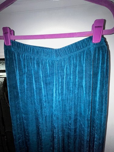 NWT Vikki Vi 2 Piece - NEW Pant & Tunic Top Women's 2X Slinky Liquid Knit TEAL
