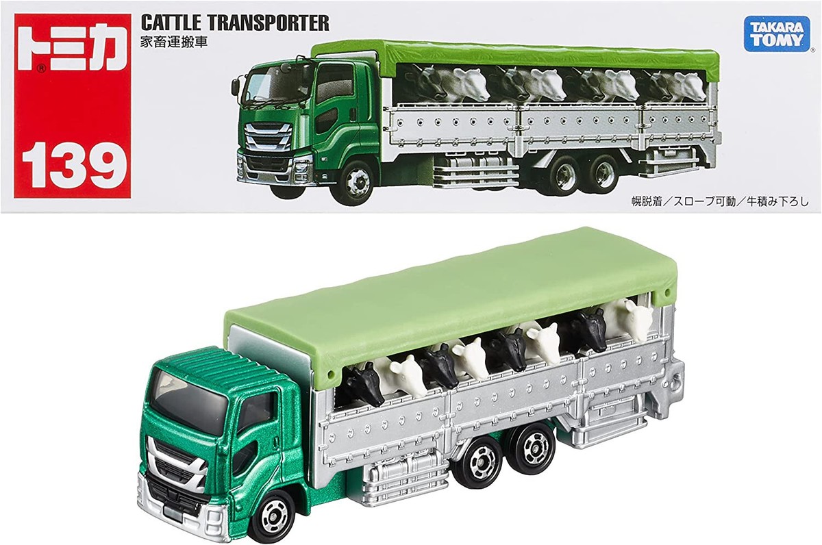 Takara Tomy Tomica No.139 Cattle Transporter | eBay