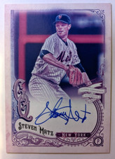 2017 TOPPS GYPSY QUEEN BLACK & WHITE BAZOOKA BACK AUTO STEVEN MATZ (K)